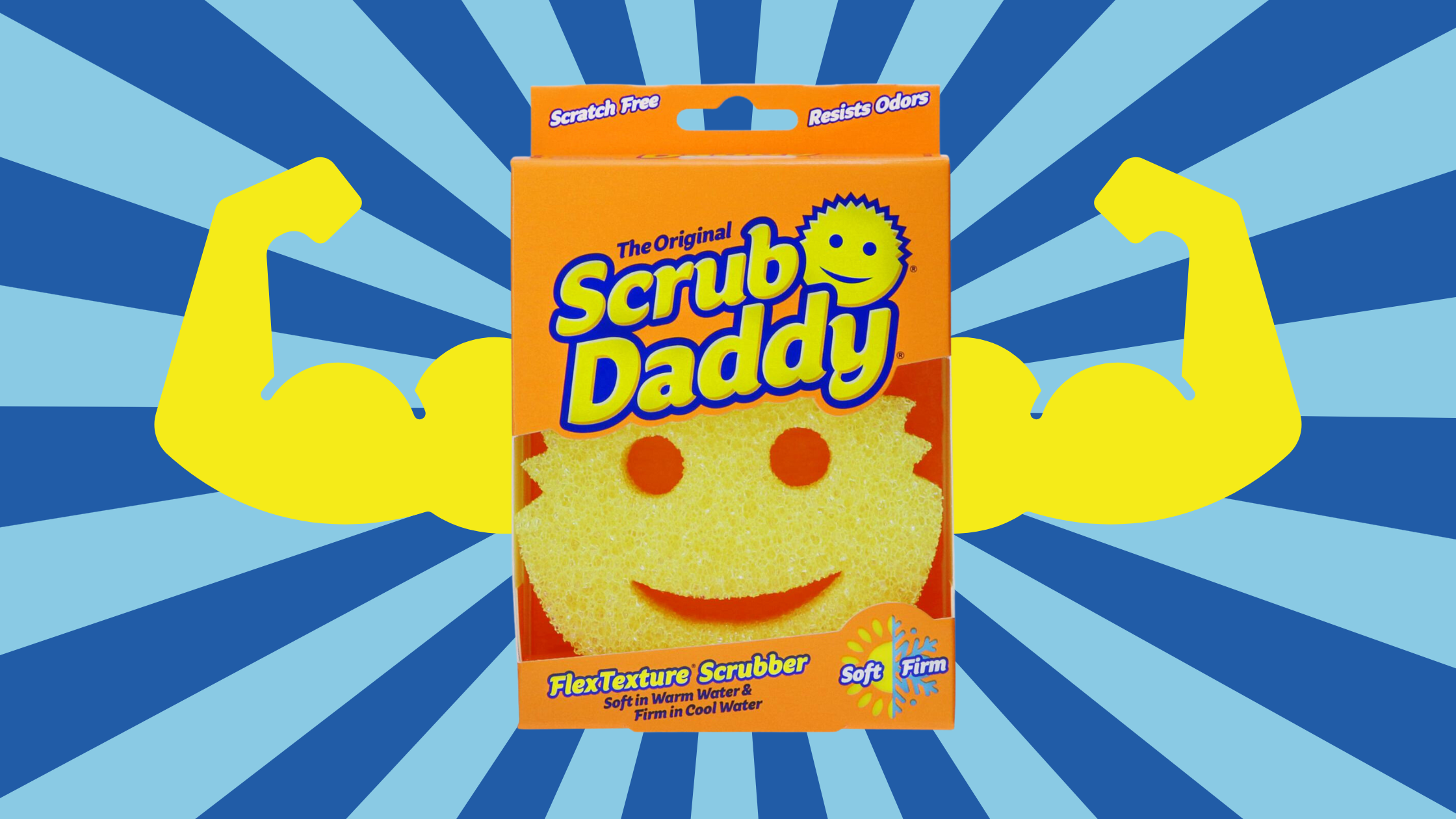Scrub Daddy scrub daddy large sponge - big daddy - scratch-free