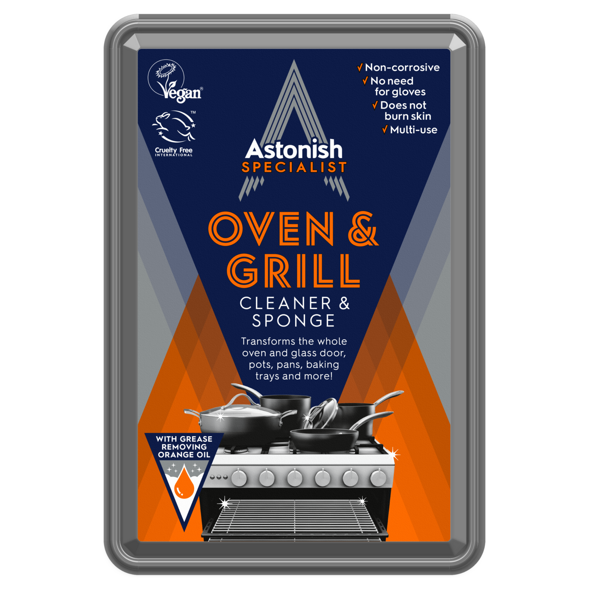 Astonish Specialist Antibacterial Oven & Grill Cleaner (250g)