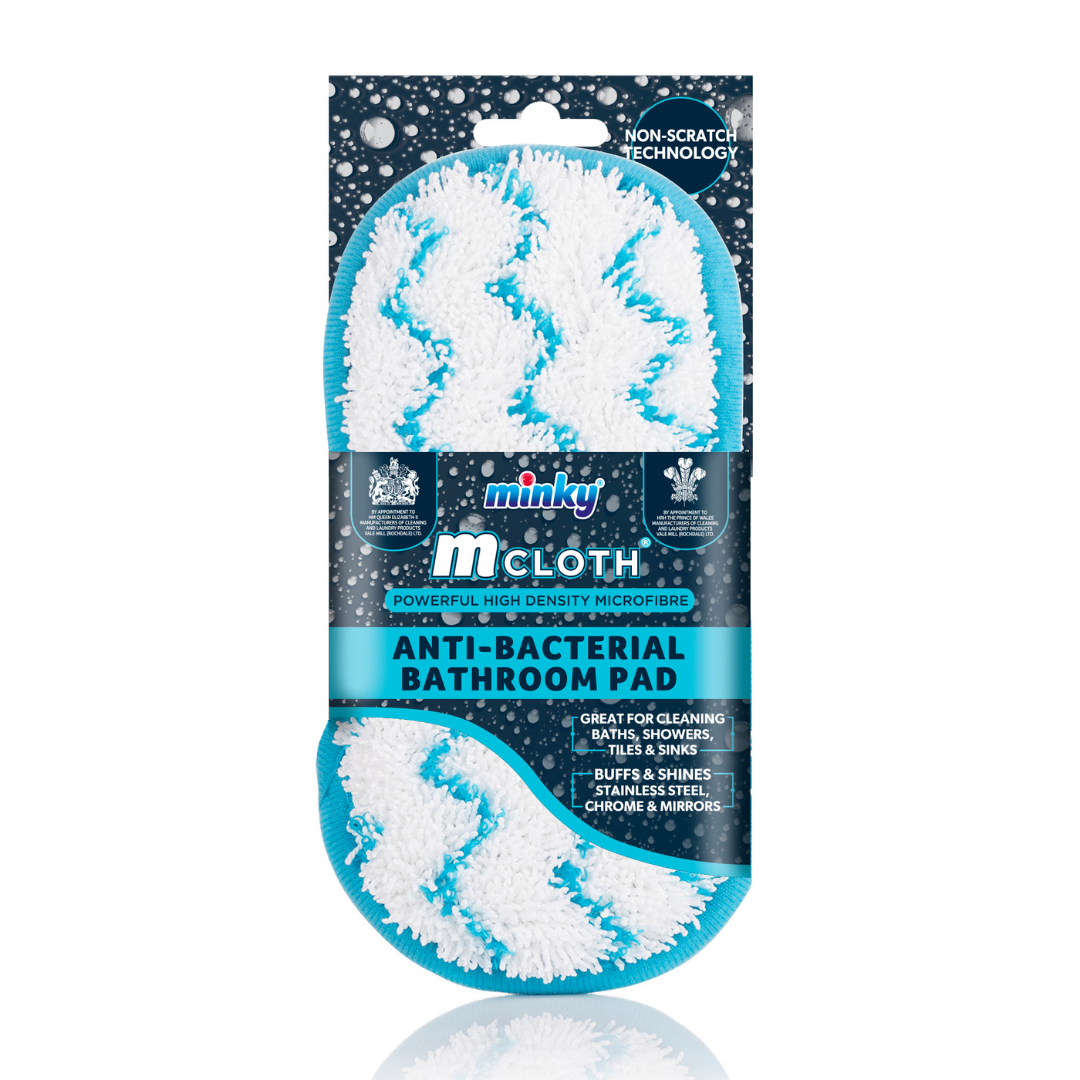 Minky AntiBacterial Bathroom Cleaning Pad Minky CleanHQ