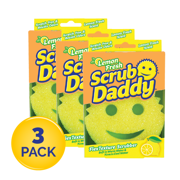 Scrub Daddy Lemon Fresh (3 Pack)