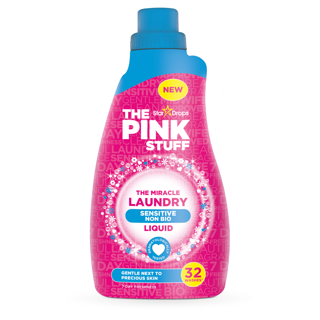 The Pink Stuff - The Miracle Laundry Sensitive Non Bio Liquid (960ml)