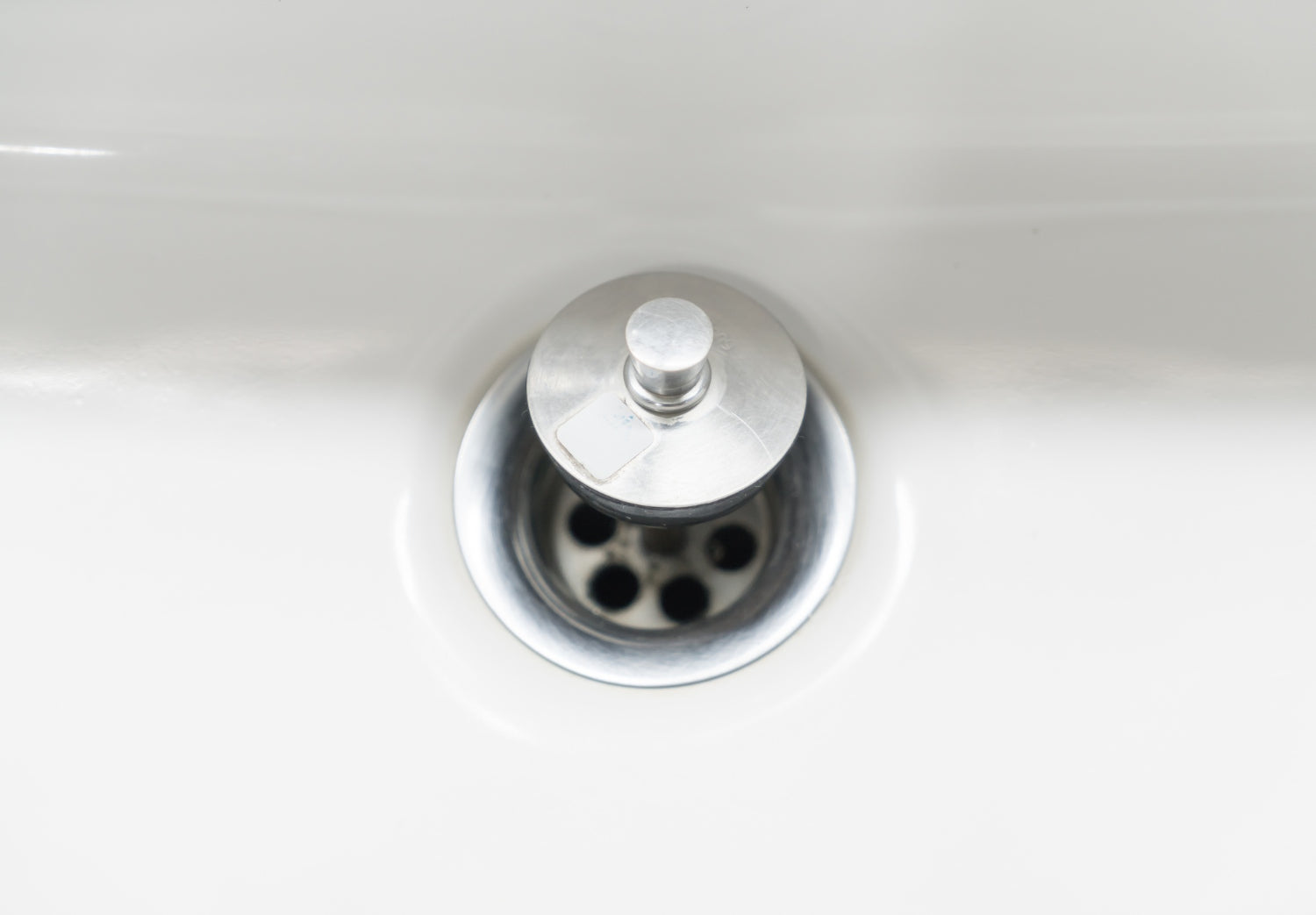 A Close-up of Drain