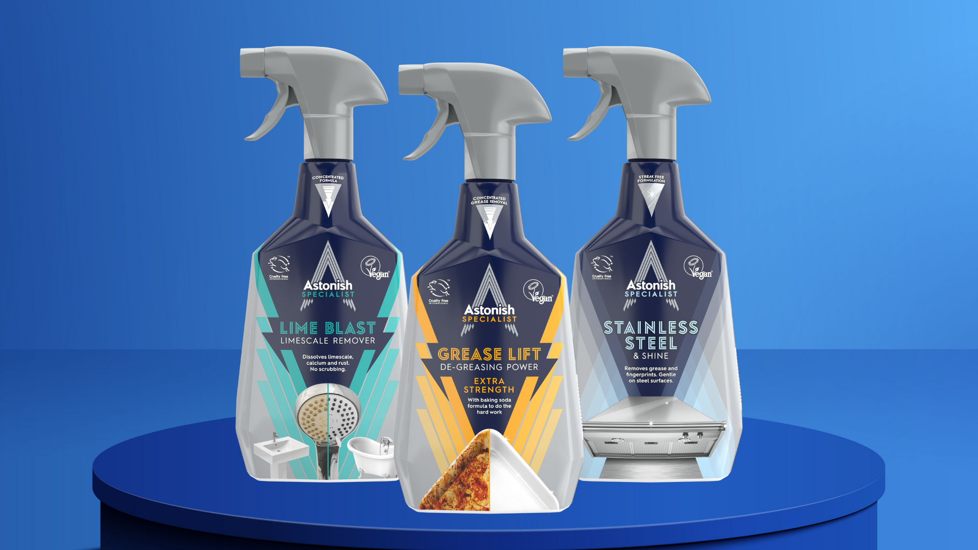 Introducing Astonish's 3 New Powerful Cleaners