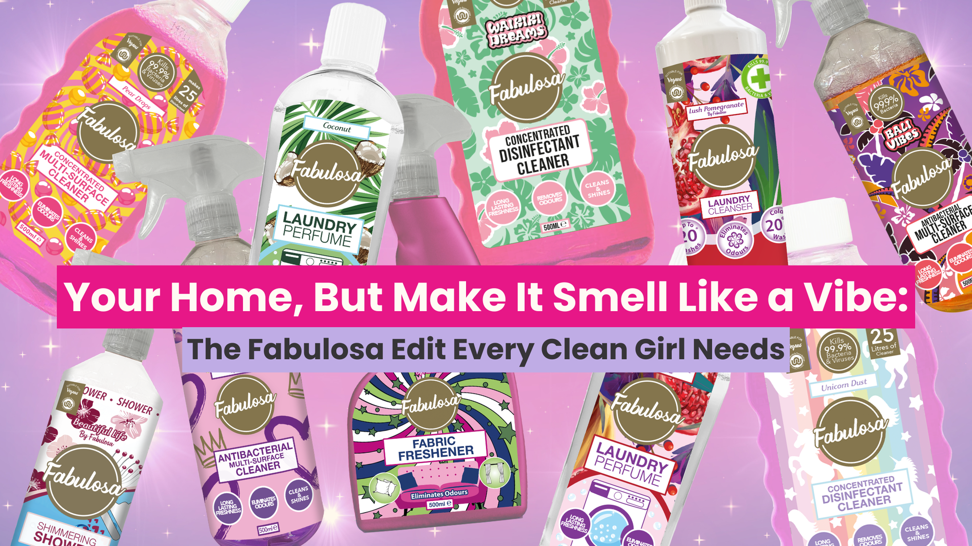 Your Home, But Make It Smell Like a Vibe: The Fabulosa Edit Every Clean Girl Needs