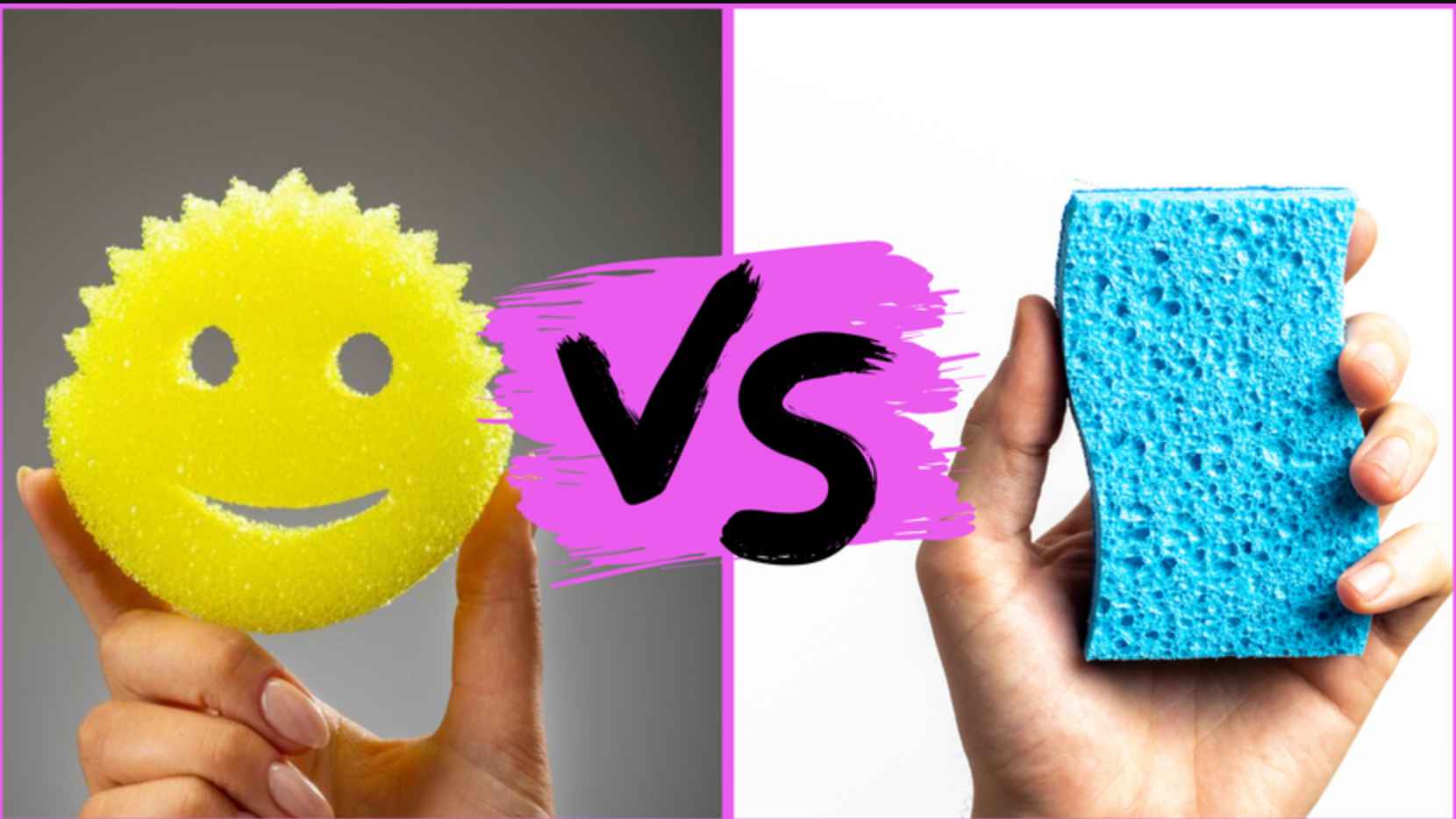 Scrub Daddy vs Normal Sponges