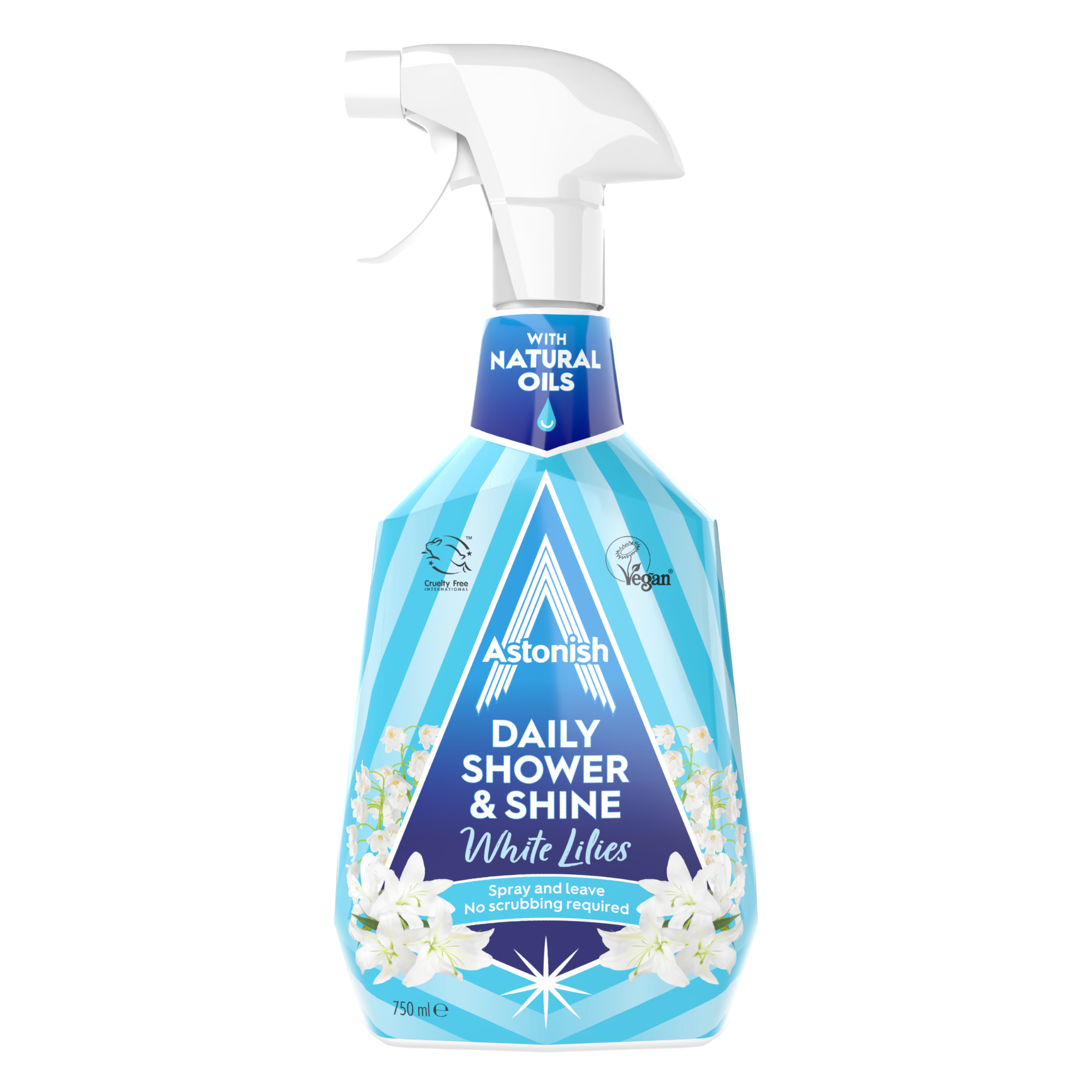 Astonish Daily Shower & Shine Whites Lilies (750ml)