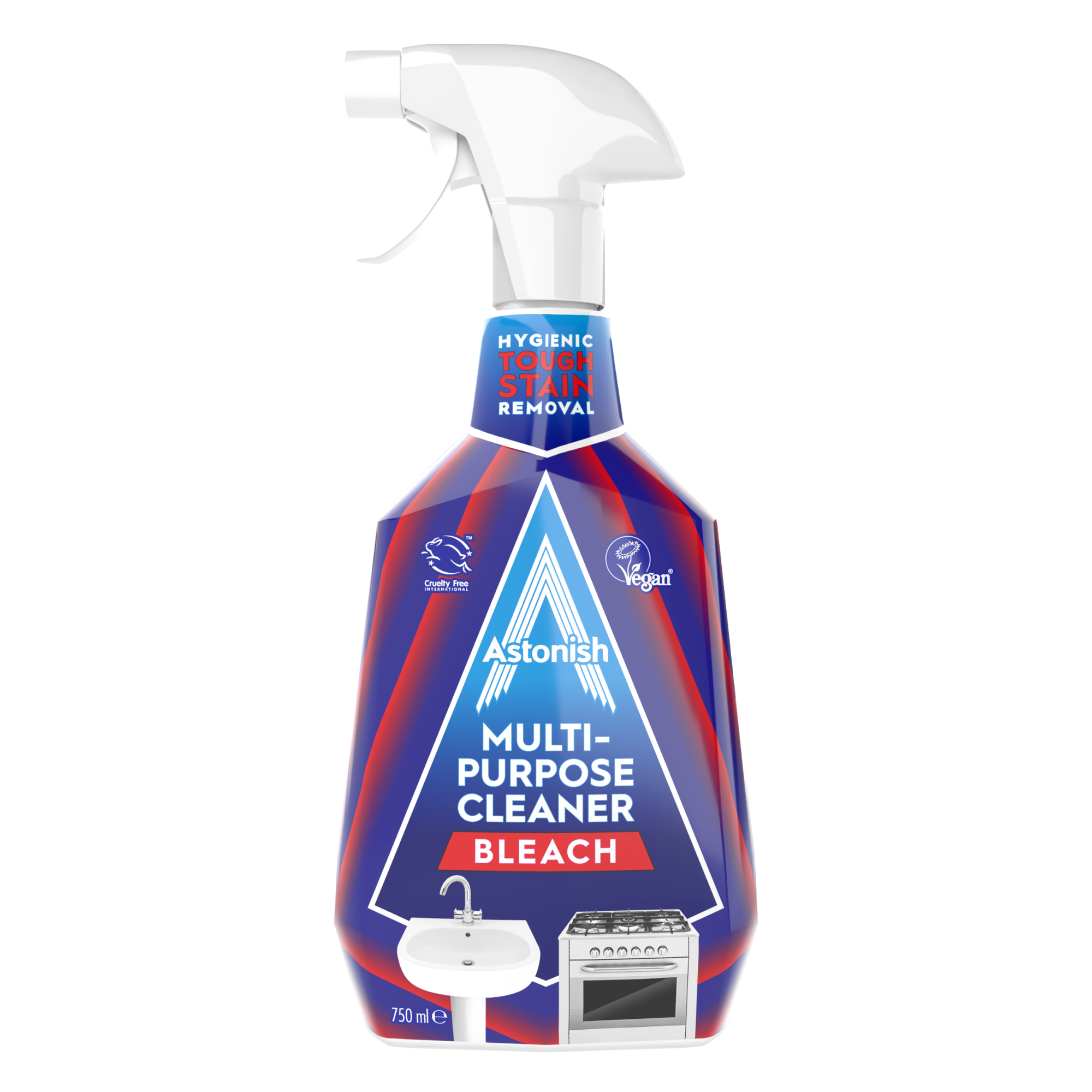 Astonish Multi-Purpose Cleaner with Bleach (750ml)
