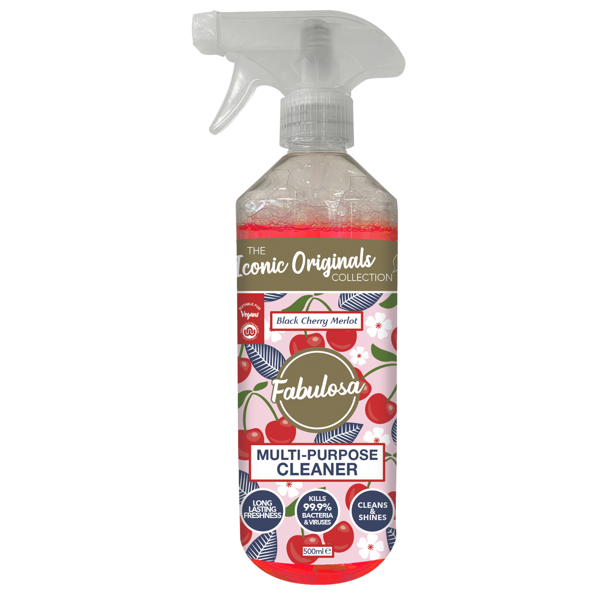 Fabulosa Antibacterial Spray - Black Cherry Merlot (500ml)