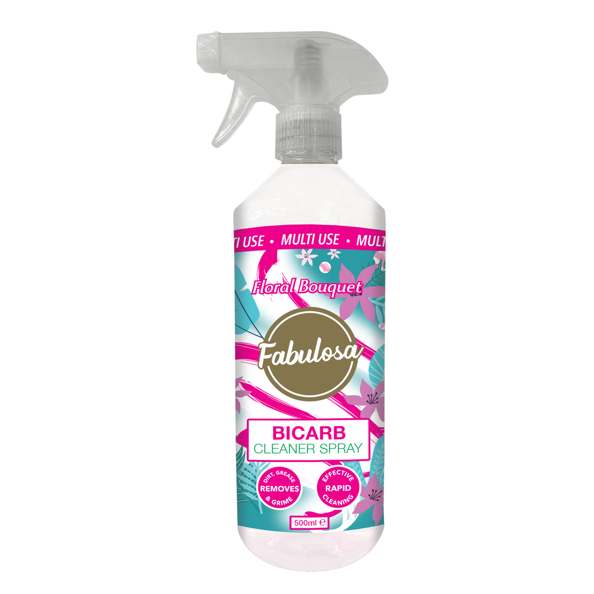 Fabulosa Bicarb Cleaner Spray - Floral Bouquet (500ml)