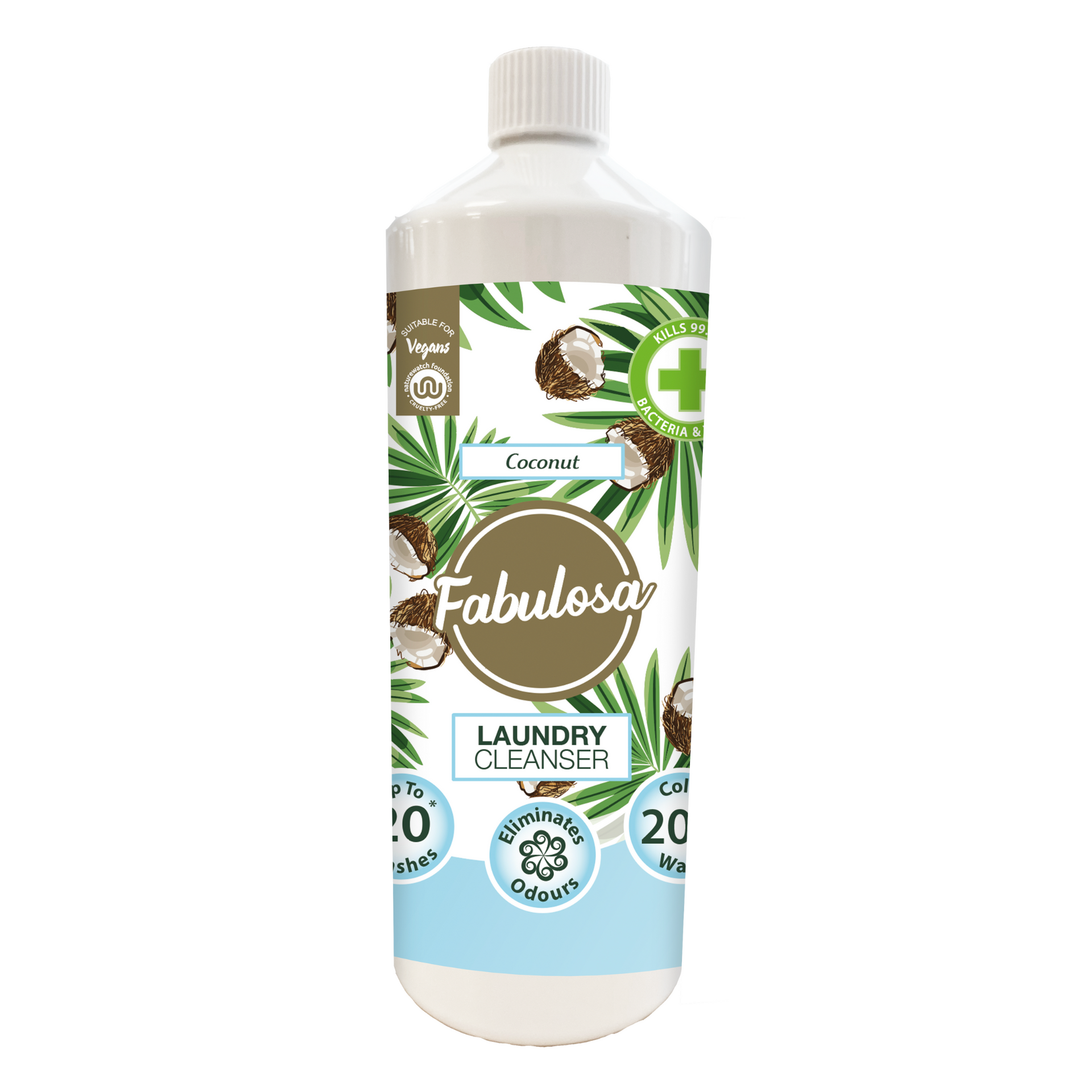 Fabulosa Laundry Cleanser Coconut (1L) CleanHQ