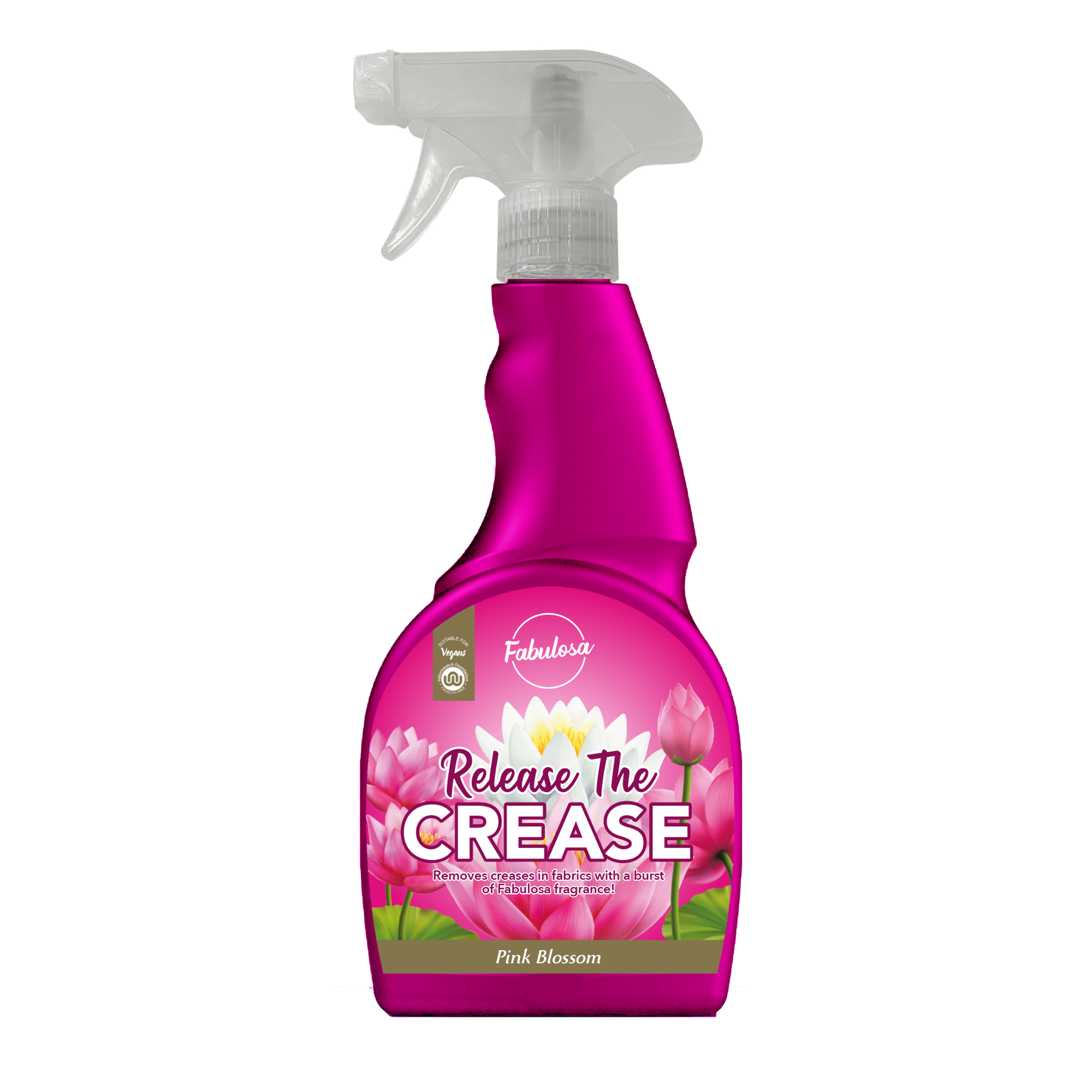 Fabulosa Release The Crease Fabric Spray - Pink Blossom (500ml)