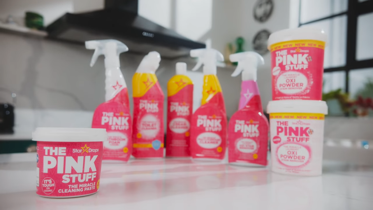 Stardrops - The Pink Stuff - The Miracle Bathroom Foam Cleaner 750ml 3-Pack Bundle (3 Bathroom Foam Spray)