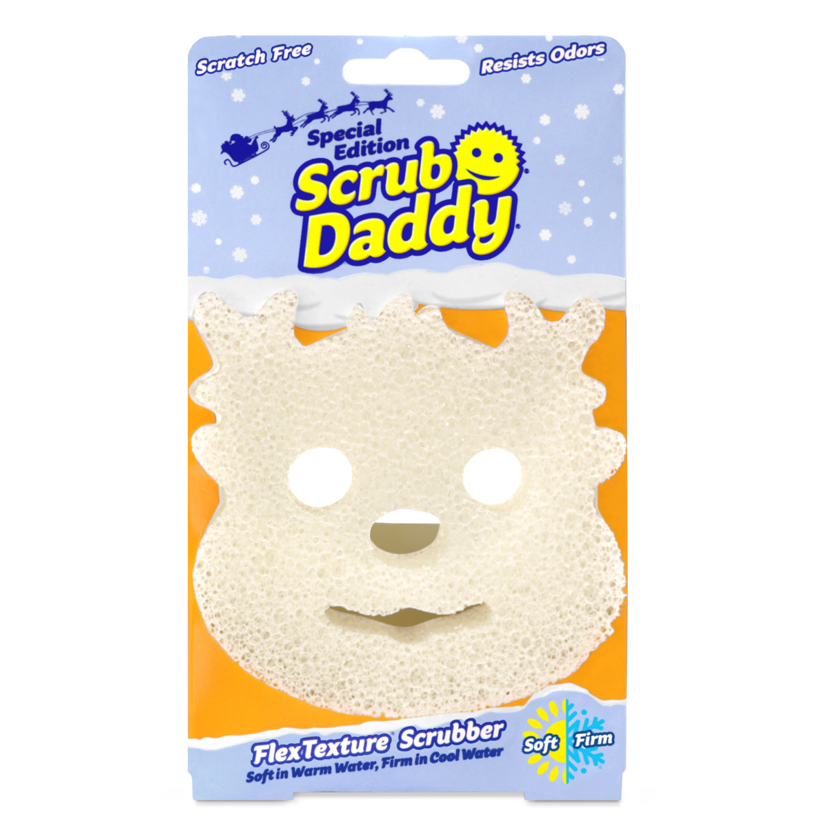 Scrub Daddy Christmas Shapes - Reindeer (1 Pack)