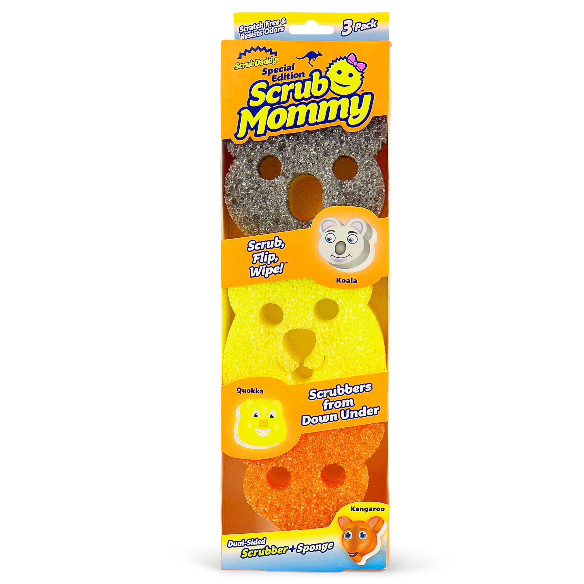 Scrub Mommy Aussie Shapes (3 Pack)