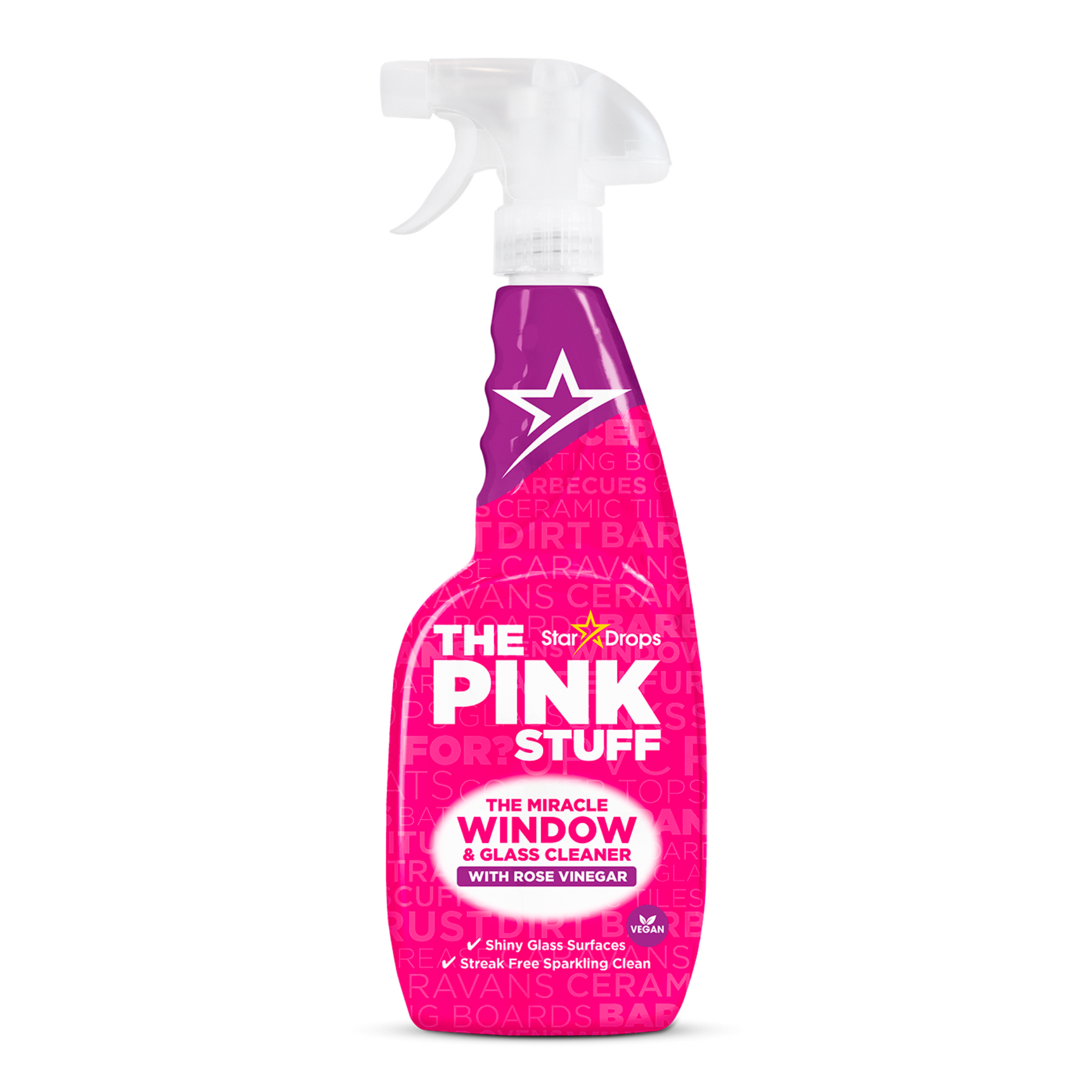 The Pink Stuff - The Miracle Window Cleaner with Rose Vinegar (750ml)