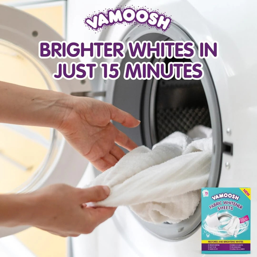 Vamoosh Fabric Whitener Sheets (15 Pack)