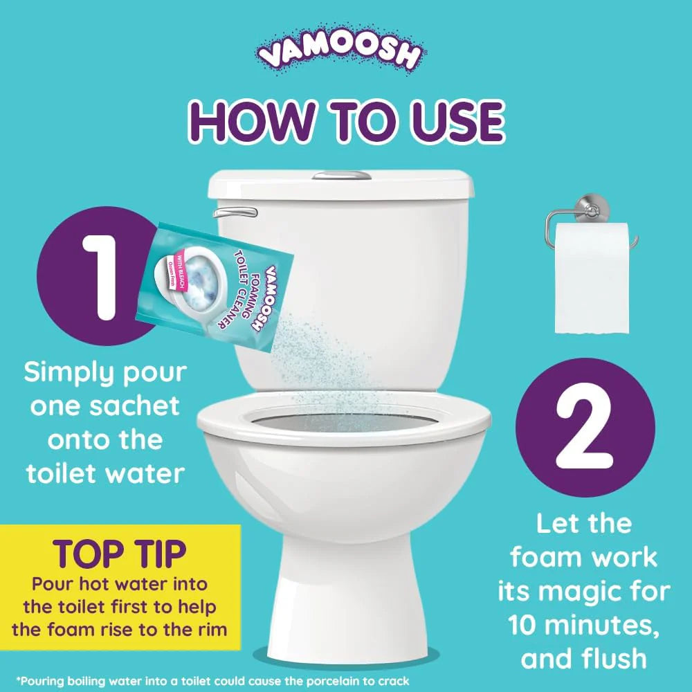Vamoosh Foaming Toilet Cleaner (3 Pack)