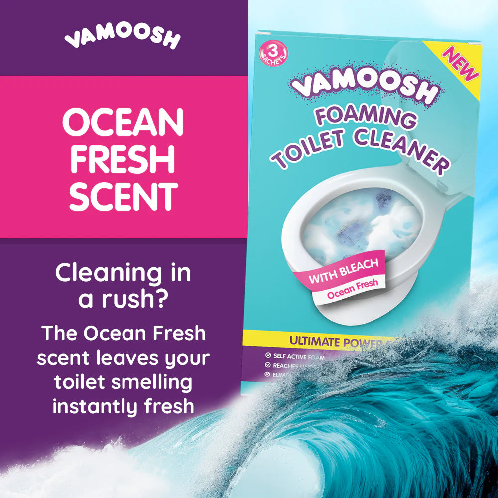 Vamoosh Foaming Toilet Cleaner (3 Pack)