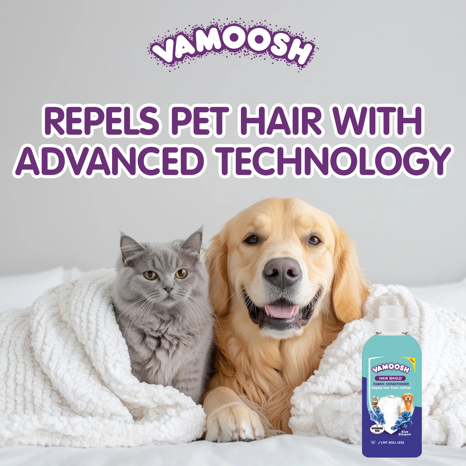 Vamoosh Hair Shield Fabric Conditioner (500ml)