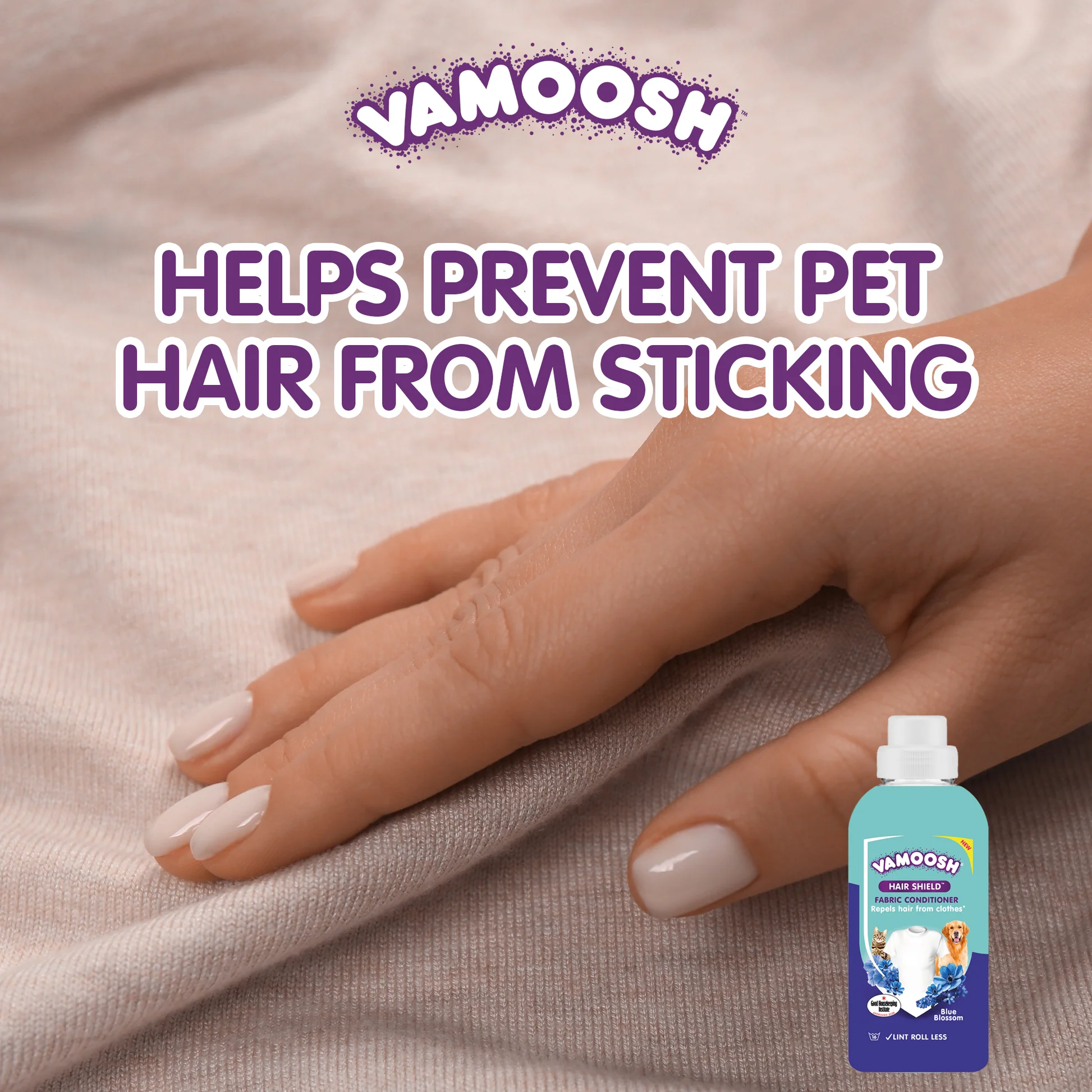 Vamoosh Hair Shield Fabric Conditioner (500ml)