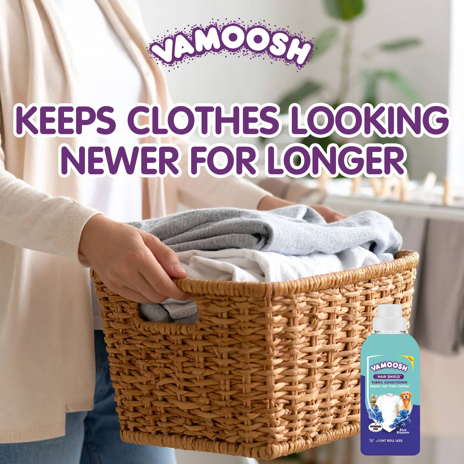 Vamoosh Hair Shield Fabric Conditioner (500ml)