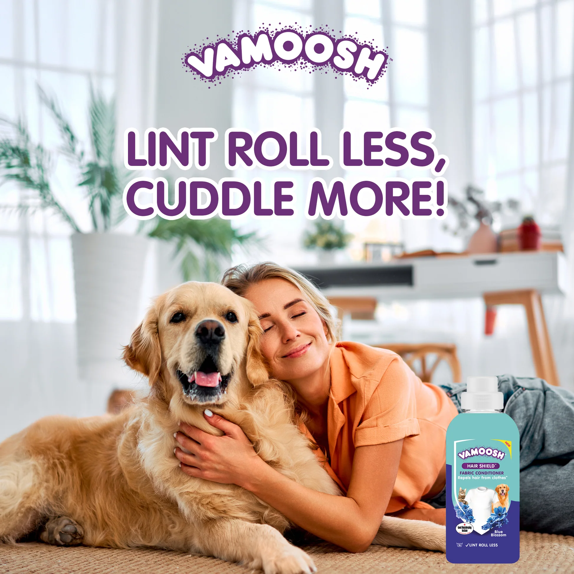 Vamoosh Hair Shield Fabric Conditioner (500ml)