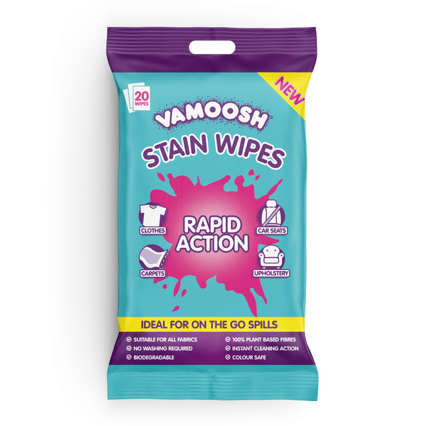 Vamoosh Stain Wipes 20 Pack
