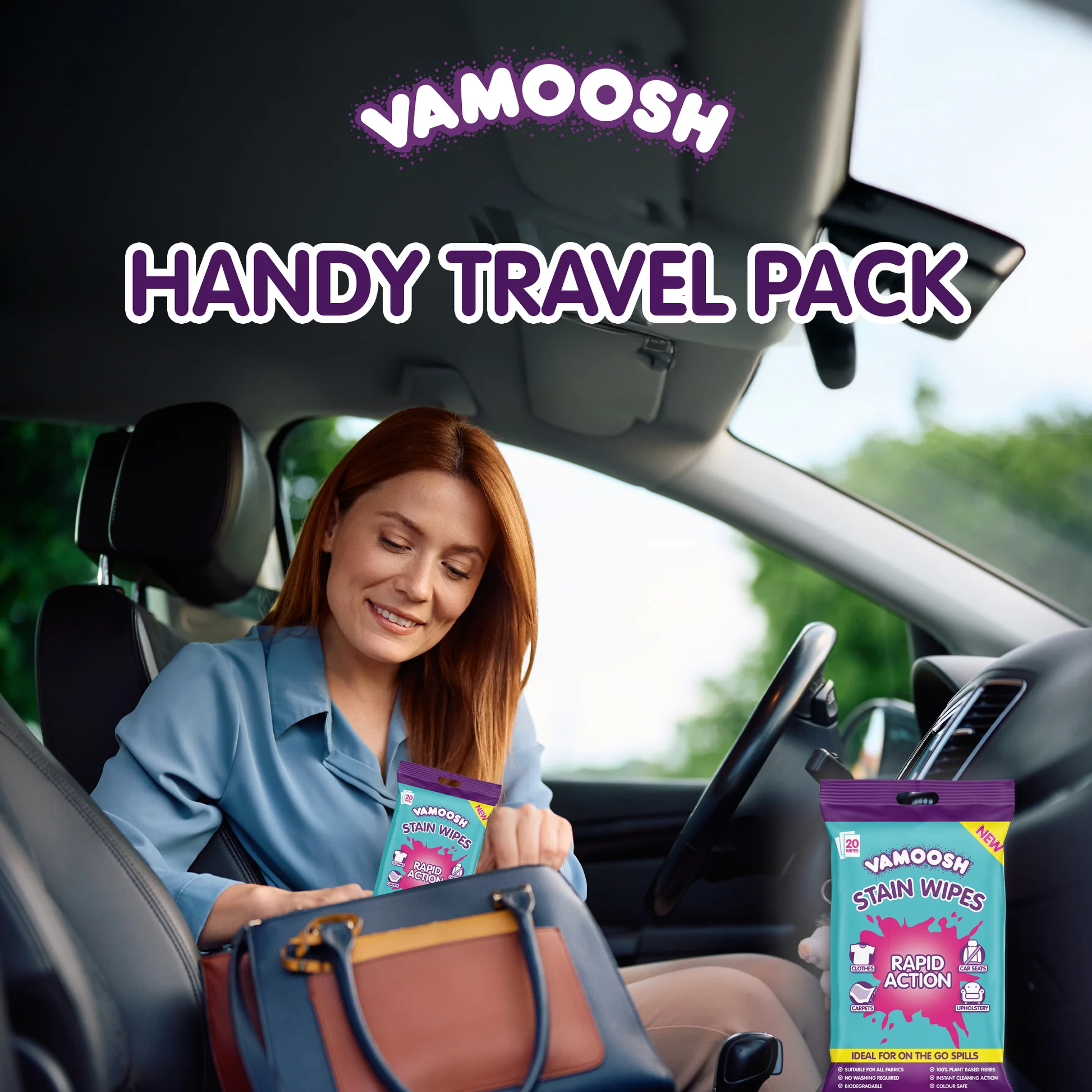 Vamoosh Stain Wipes (20 Pack)