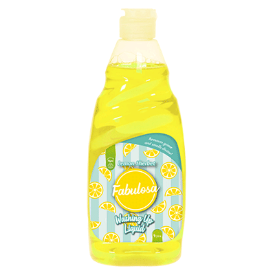 Fabulosa Washing Up Liquid - Lemon Sherbet (1L)