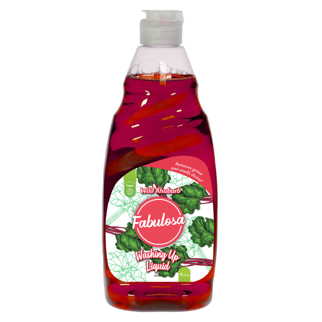 Fabulosa Washing Up Liquid - Wild Rhubarb (1L)