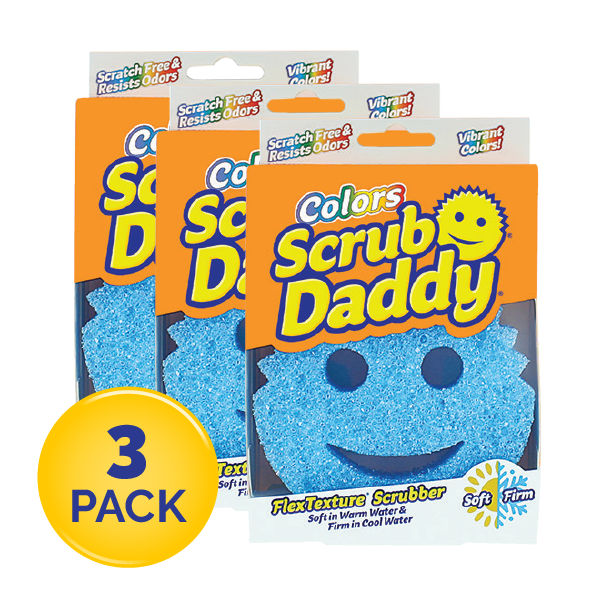 Scrub Daddy Colours Blue (3 Pack)