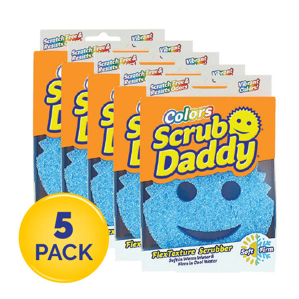 Scrub Daddy Colours Blue (5 Pack)