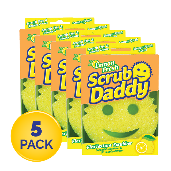 Scrub Daddy Lemon Fresh (5 Pack)