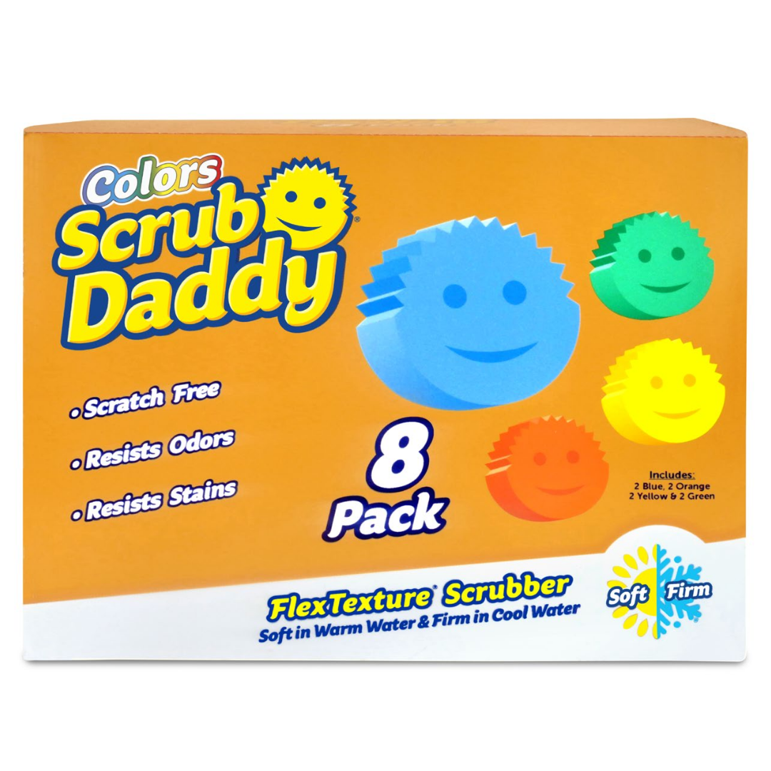 Scrub Daddy Smiling Scrubbers Shop The Range CleanHQ