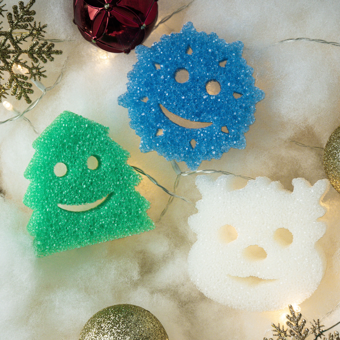 Scrub Daddy Christmas Shapes (3 Pack)