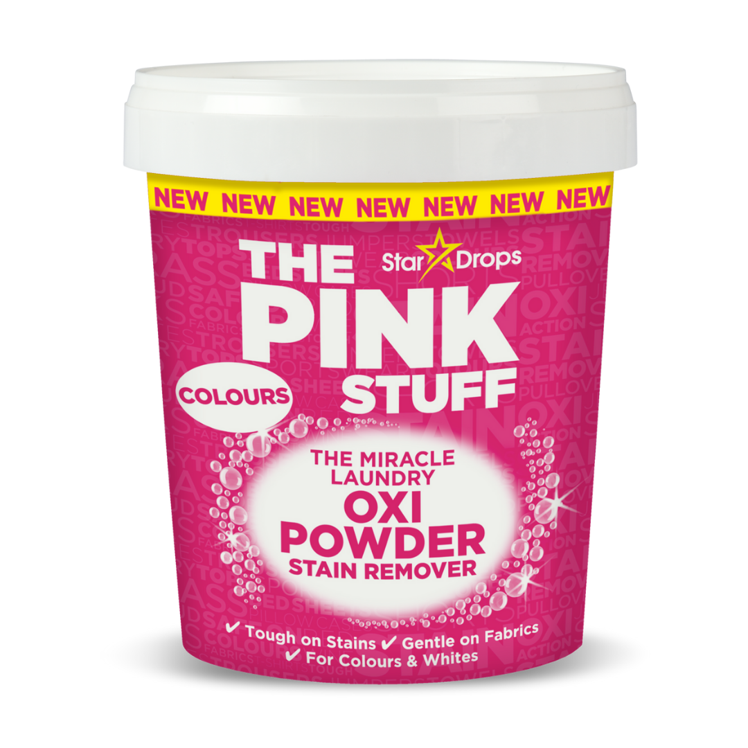 The Pink Stuff - The Miracle Laundry Oxi Powder Stain Remover - Colours (1kg)